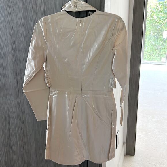 NWT $290 KEEPSAKE the label AUSTRALIA EMILIO dress oyster 2 - Picture 6 of 11